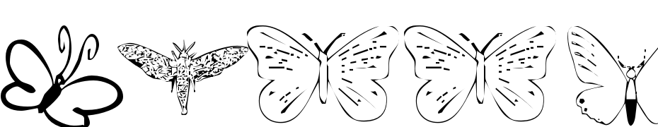 Butterfly Heaven Scarica Caratteri Gratis